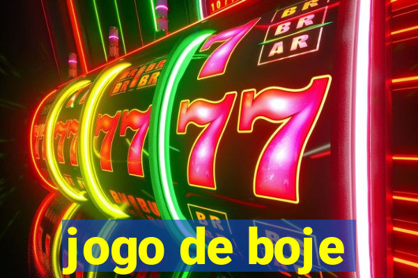 jogo de boje